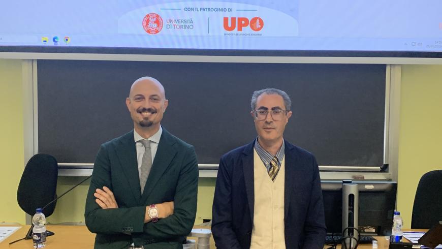Andrea Calcagno e Lucio Boglione